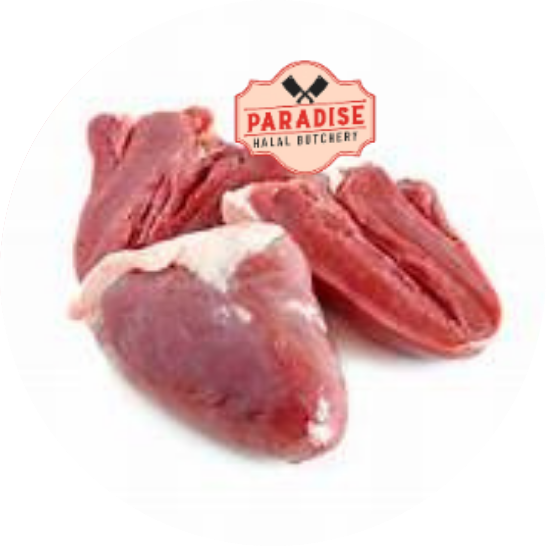 Halal FRESH BEEF HEARTS freshly cut in Auckland